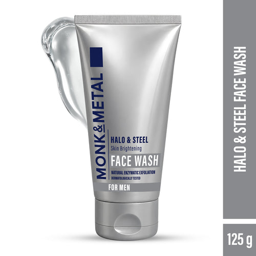 Halo & Steel Brightening Face Wash