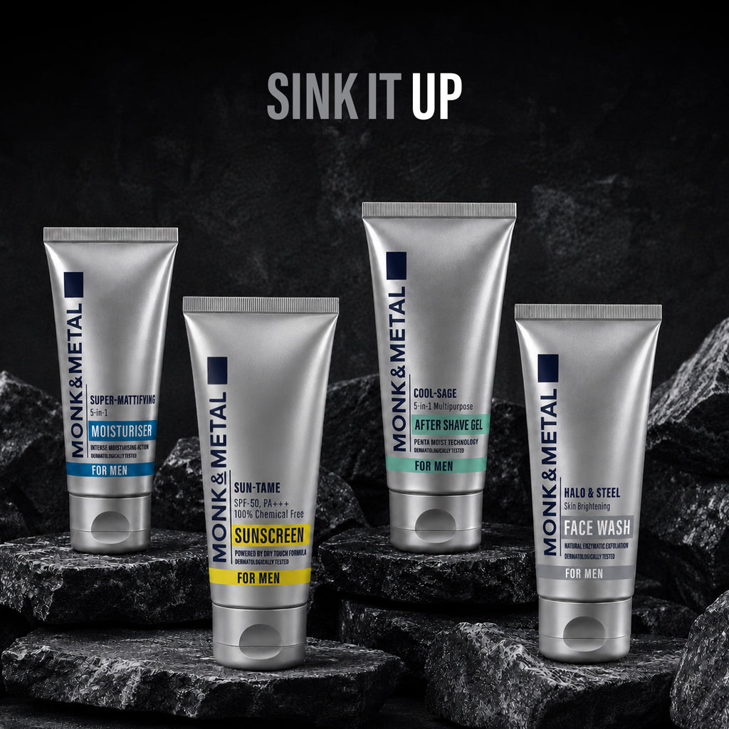 Halo & Steel Brightening Face Wash