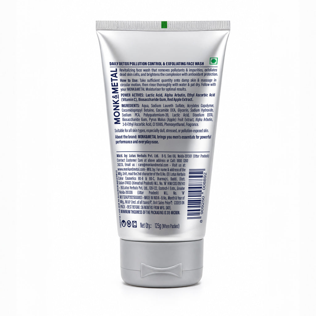 Daily Detox Pollution Control & Exfoliating Face Wash