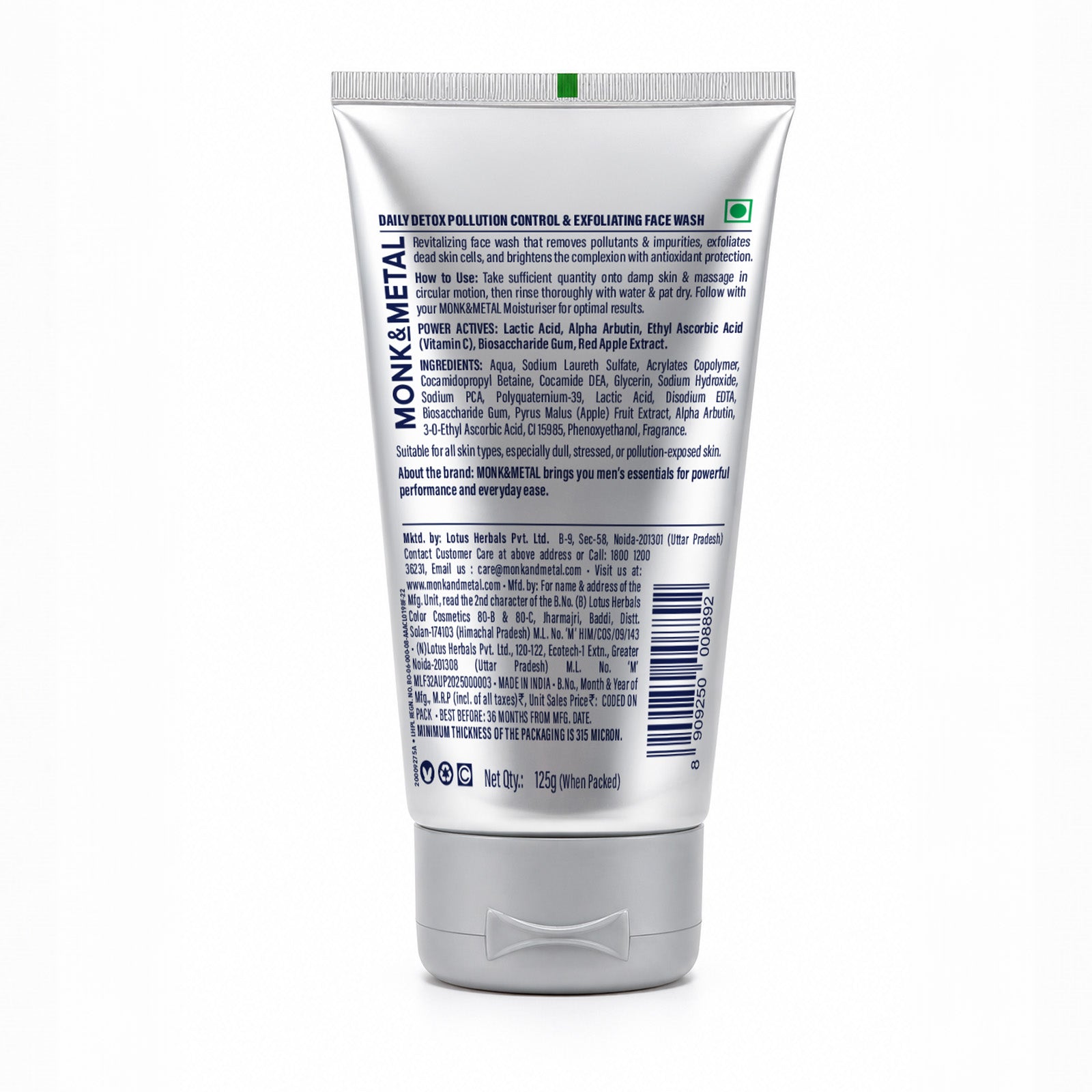 Daily Detox Pollution Control & Exfoliating Face Wash
