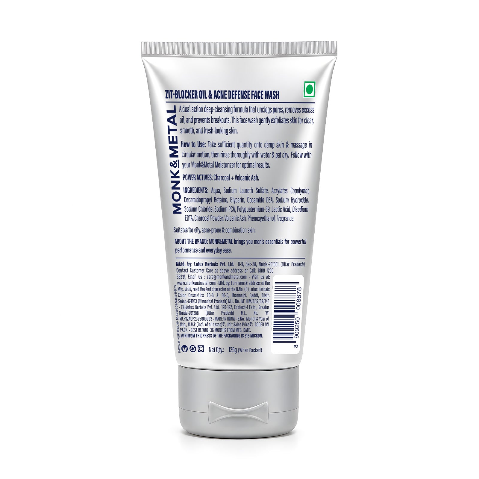 Zit Blocker & Acne Defense Face Wash